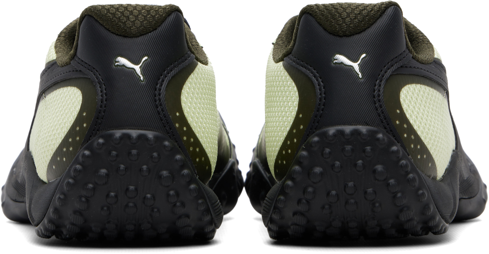 PUMA - Baskets Achillium vert et noir