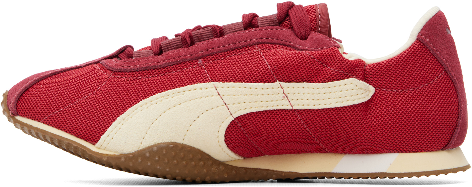PUMA - Baskets H-Street rouges à col élastique