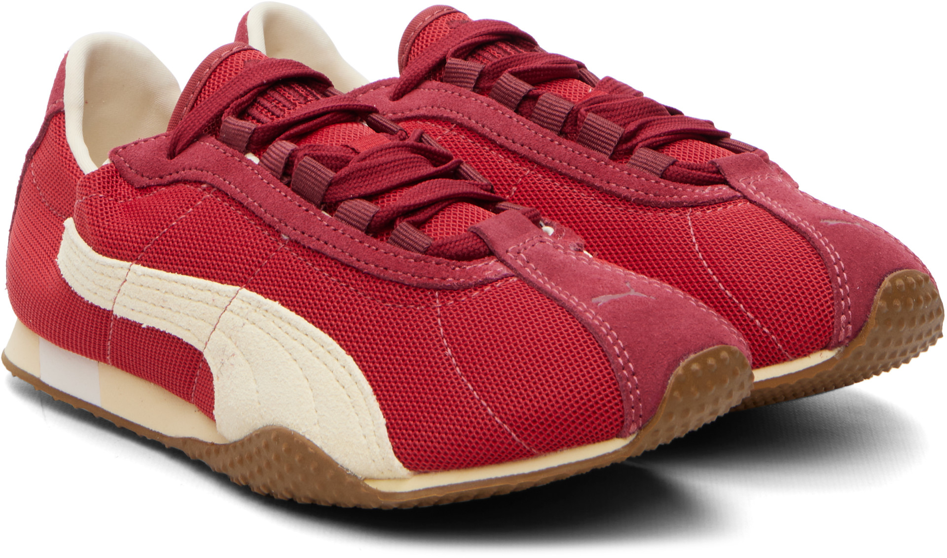 PUMA - Baskets H-Street rouges à col élastique