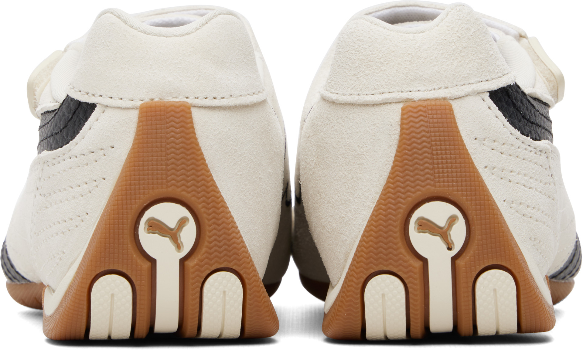 PUMA - Baskets Slipcat blanc cassé