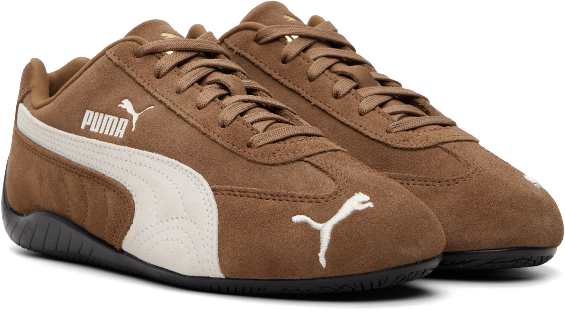 PUMA - Baskets Speedcat OG brunes