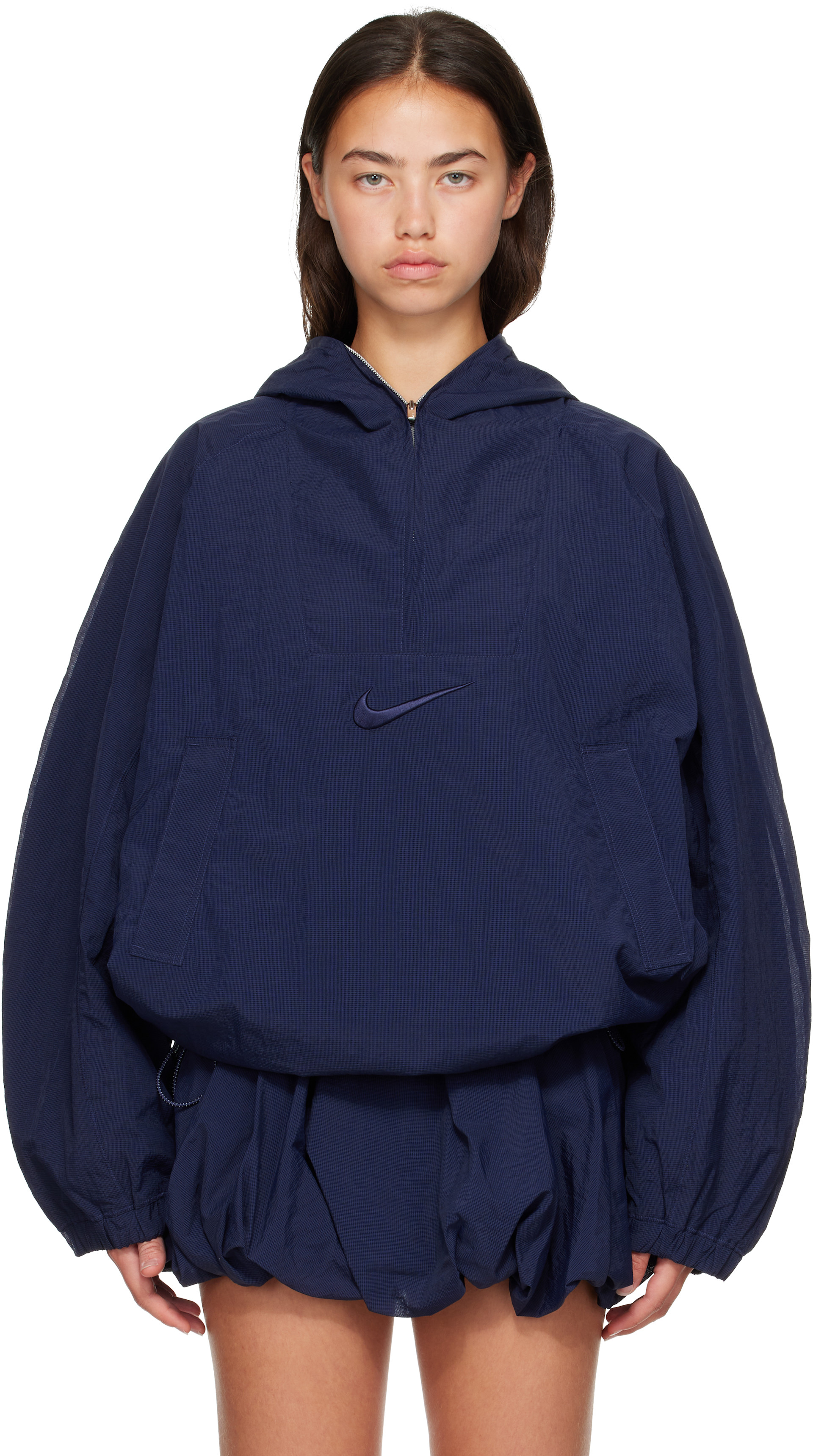 Nike - Blouson léger bleu marine