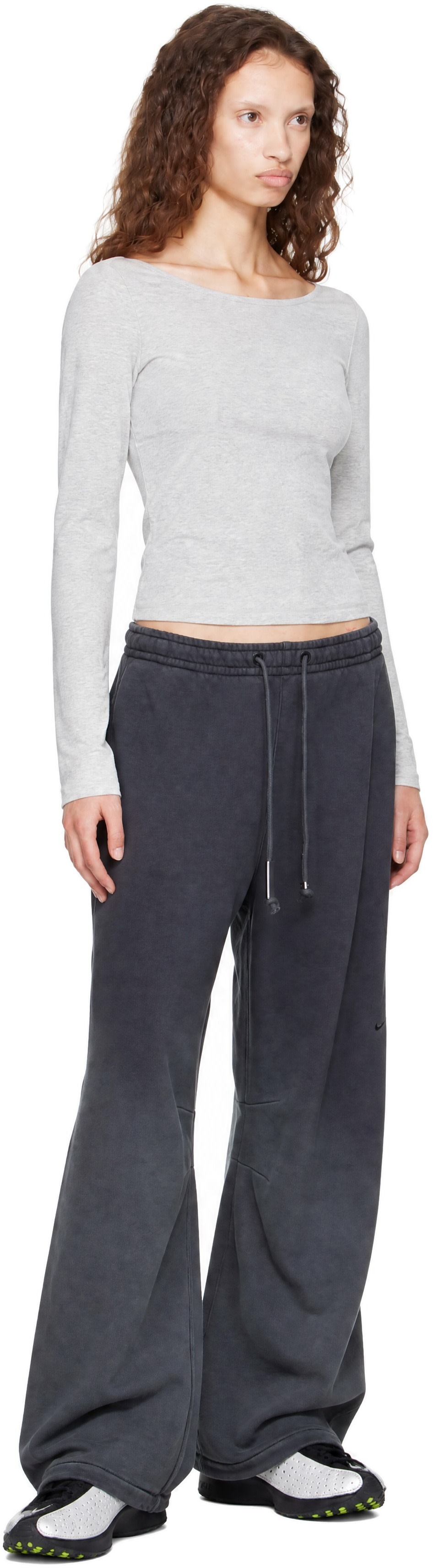 Nike - Pantalon de survêtement Studio gris
