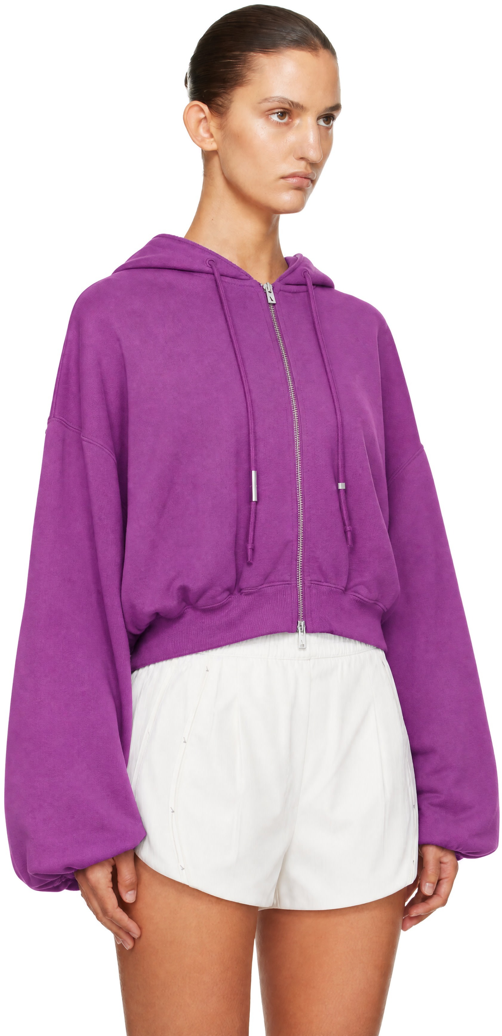 Nike - Pull à capuche NRG Studio mauve en molleton