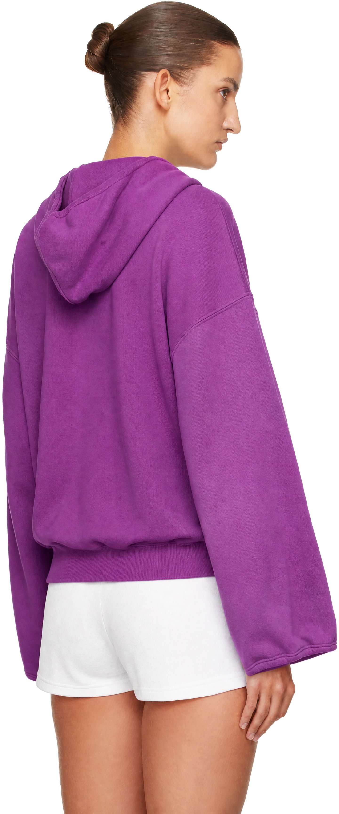 Nike - Pull à capuche NRG Studio mauve en molleton