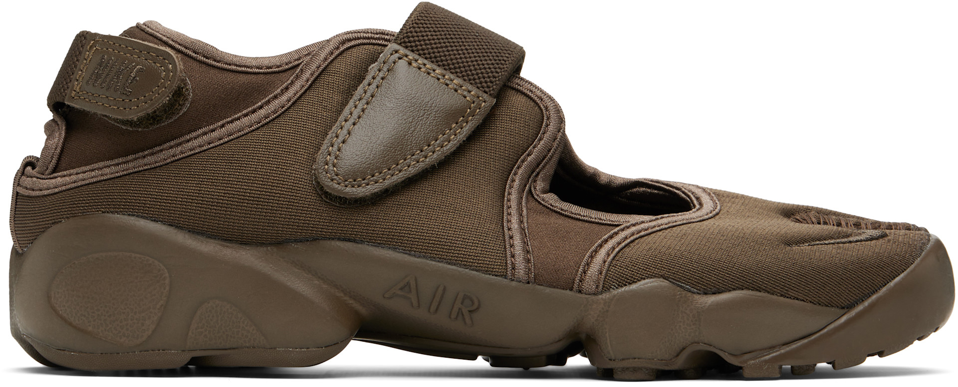 Nike: Khaki Air Rift Sneakers | SSENSE