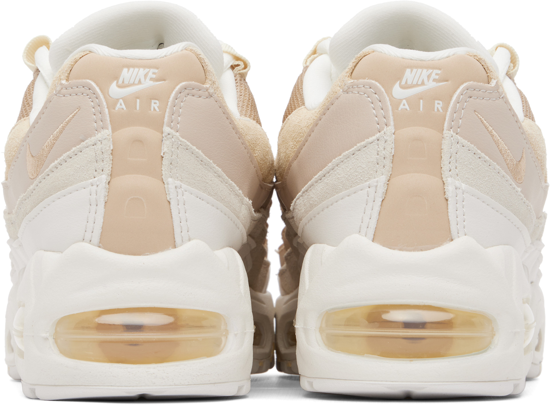 Nike - Baskets Air Max 95 Big Bubble beiges