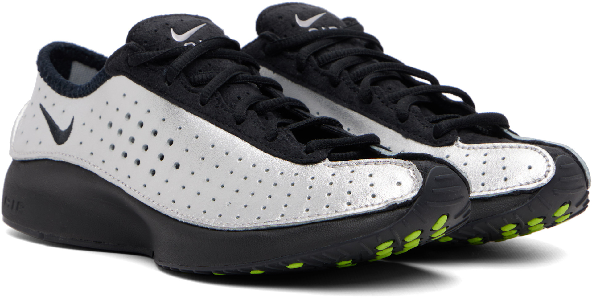 Nike - Baskets Air Superfly argentées