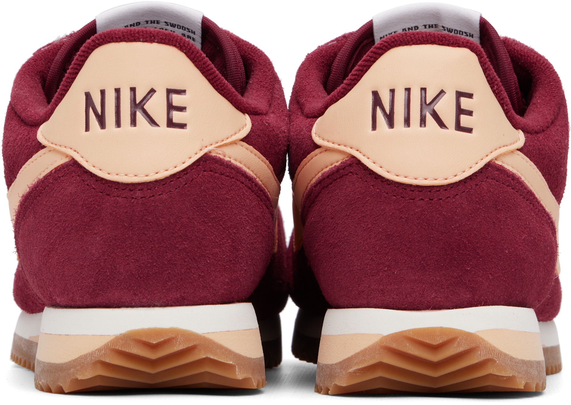 Nike - Baskets Cortez bourgogne