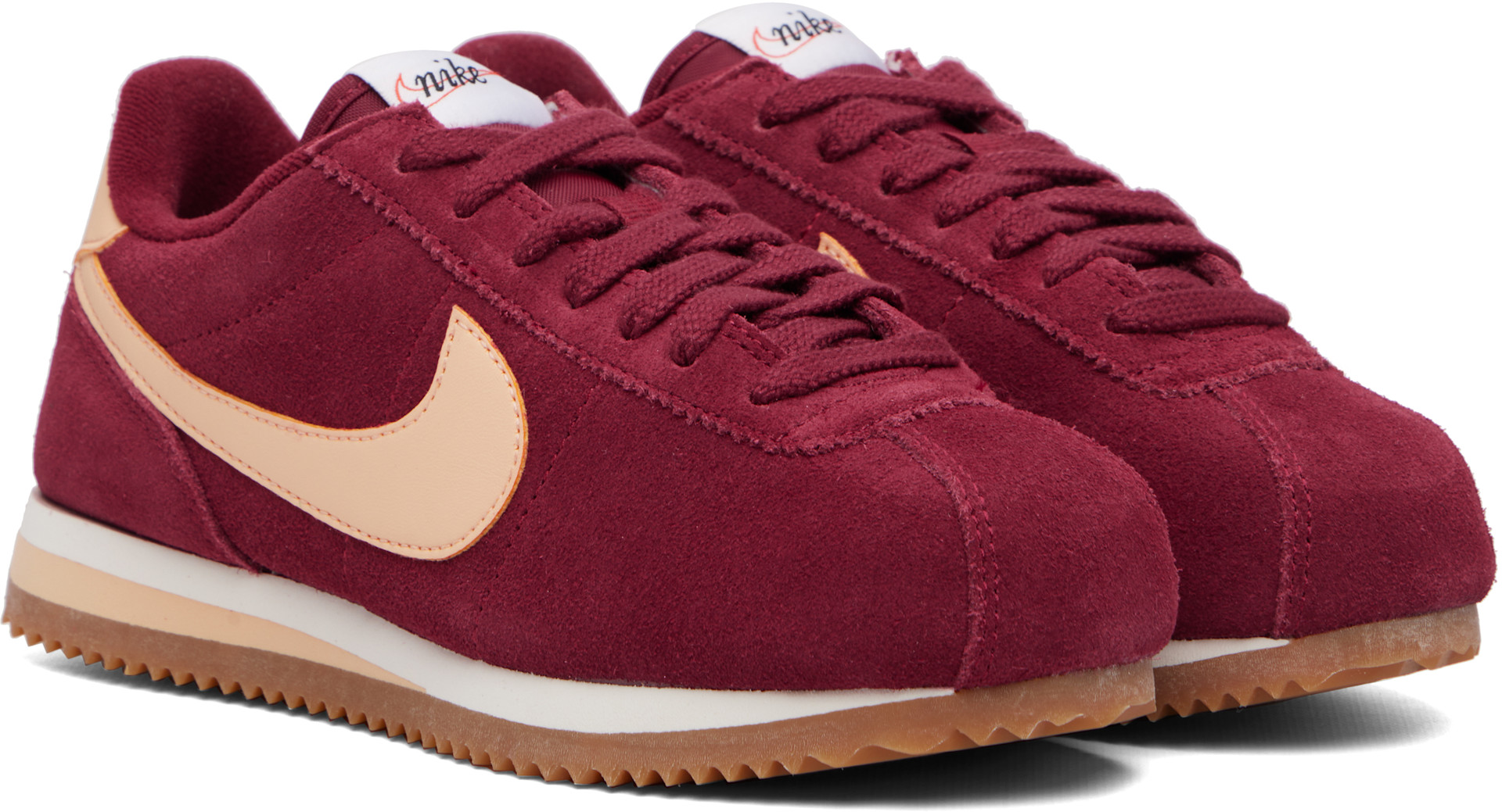 Nike - Baskets Cortez bourgogne
