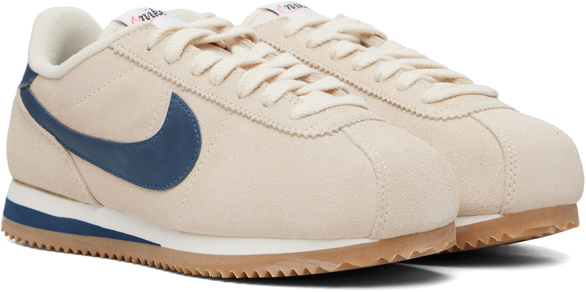 Nike - Baskets Cortez beiges