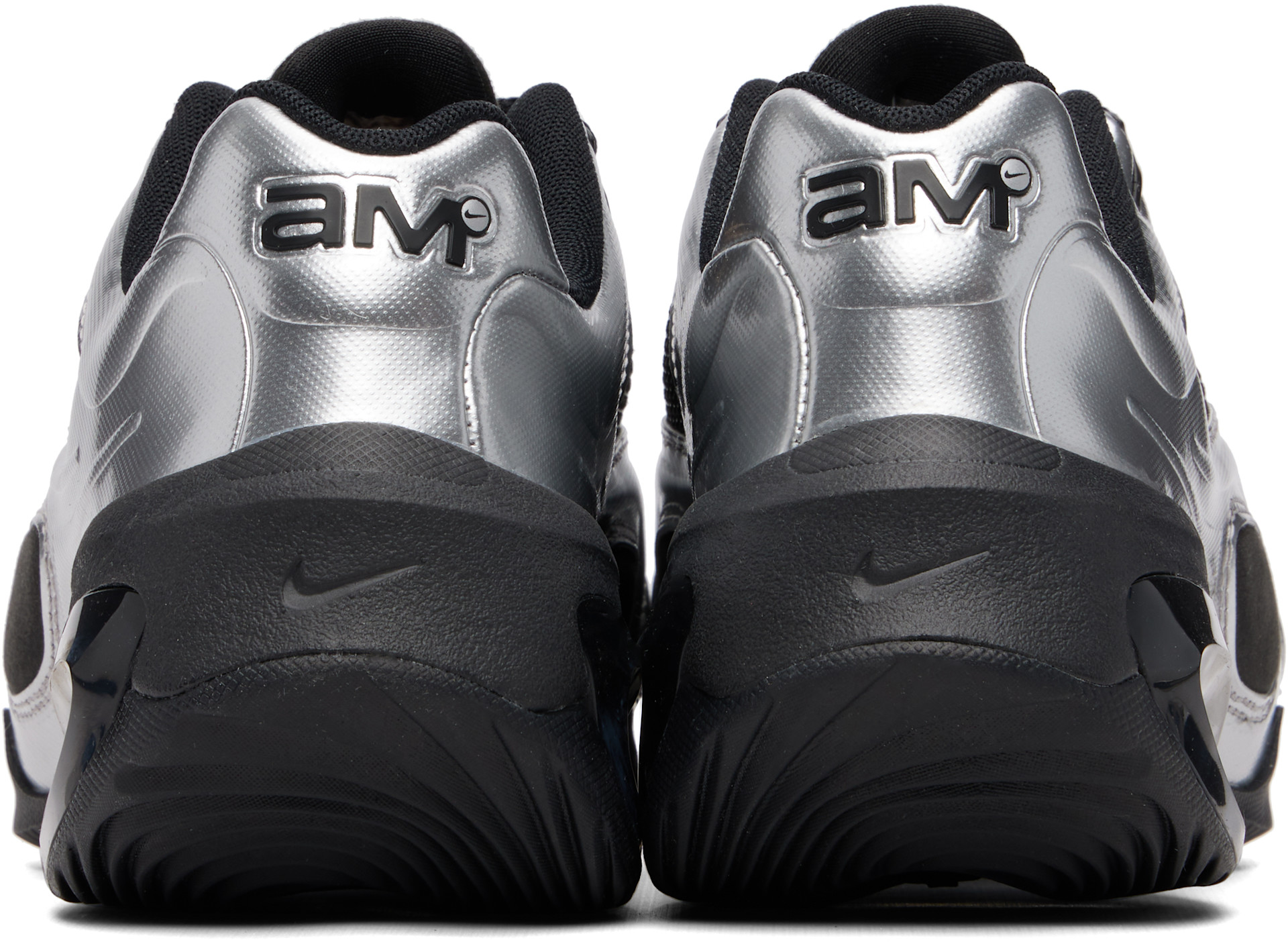 Nike - Baskets Air Max Muse noir et argenté