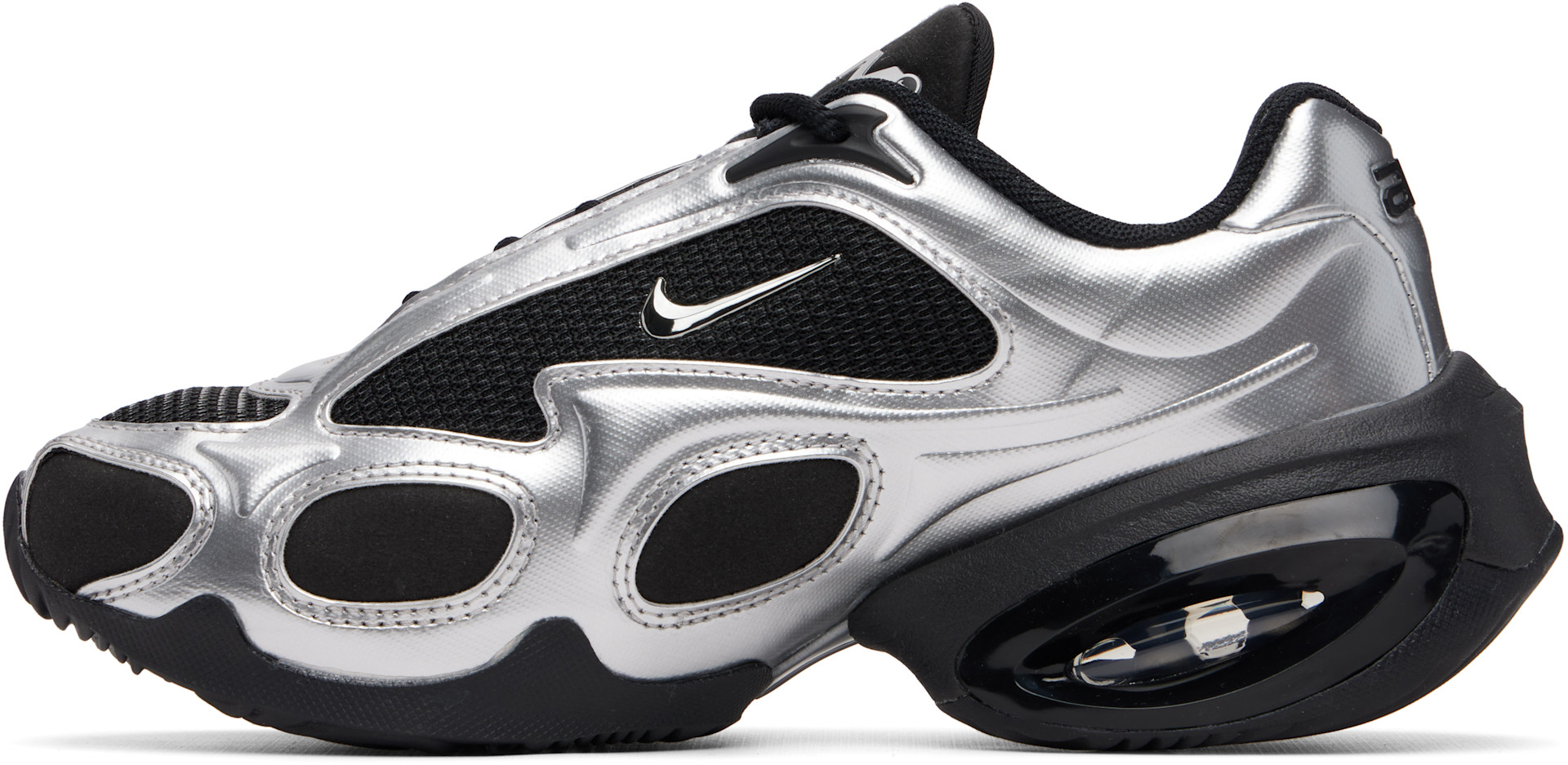 Nike - Baskets Air Max Muse noir et argenté