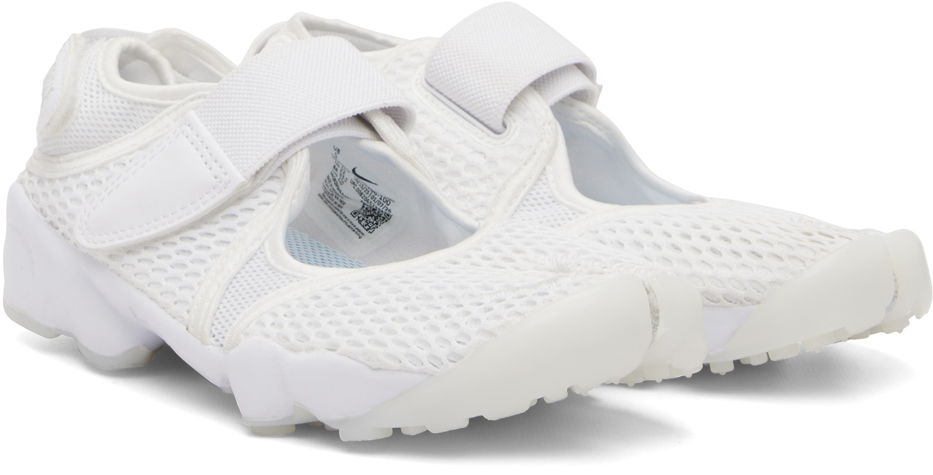 Nike - Baskets Air Rift Breathe blanches