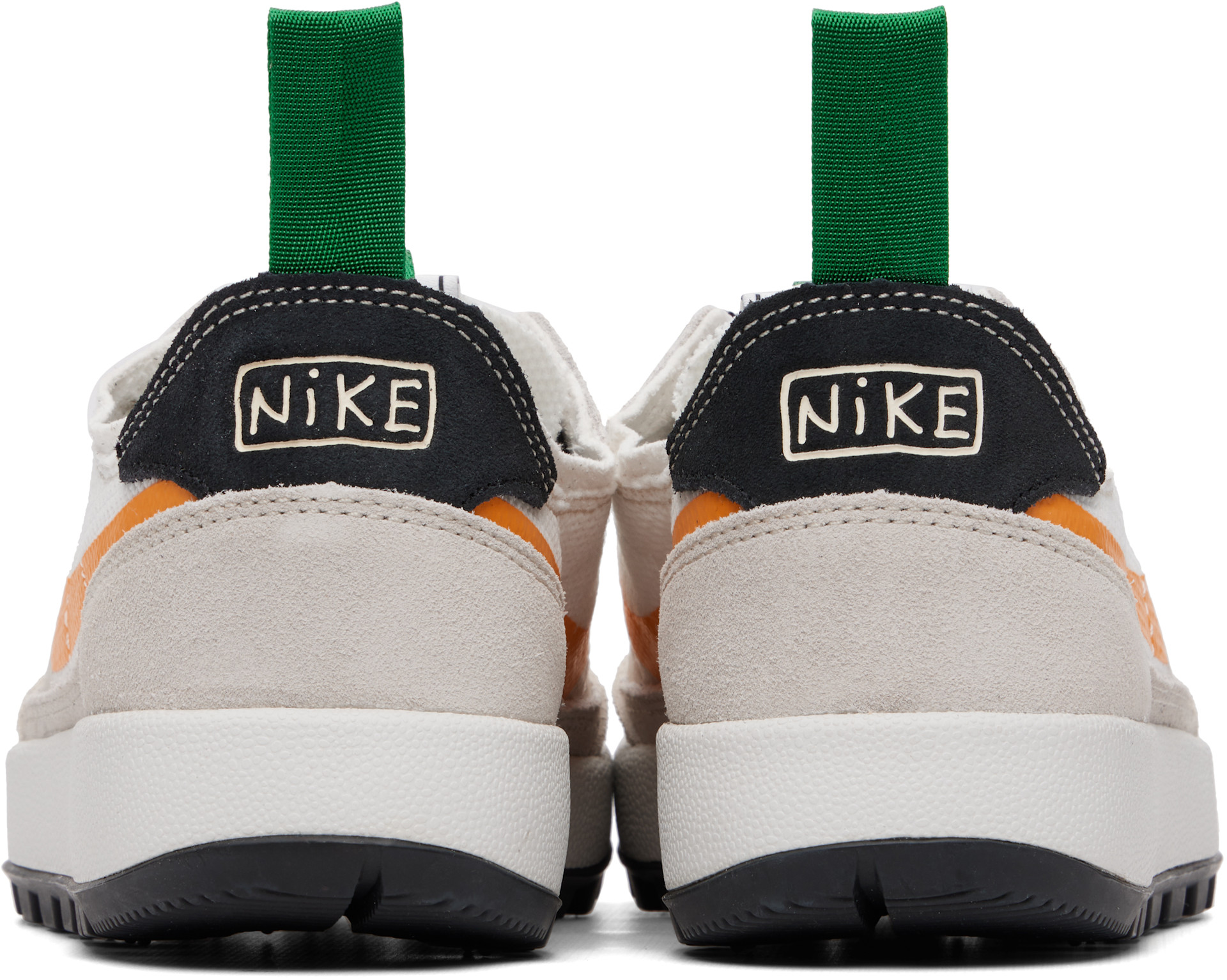 Nike - Baskets General Purpose blanc cassé édition Tom Sachs
