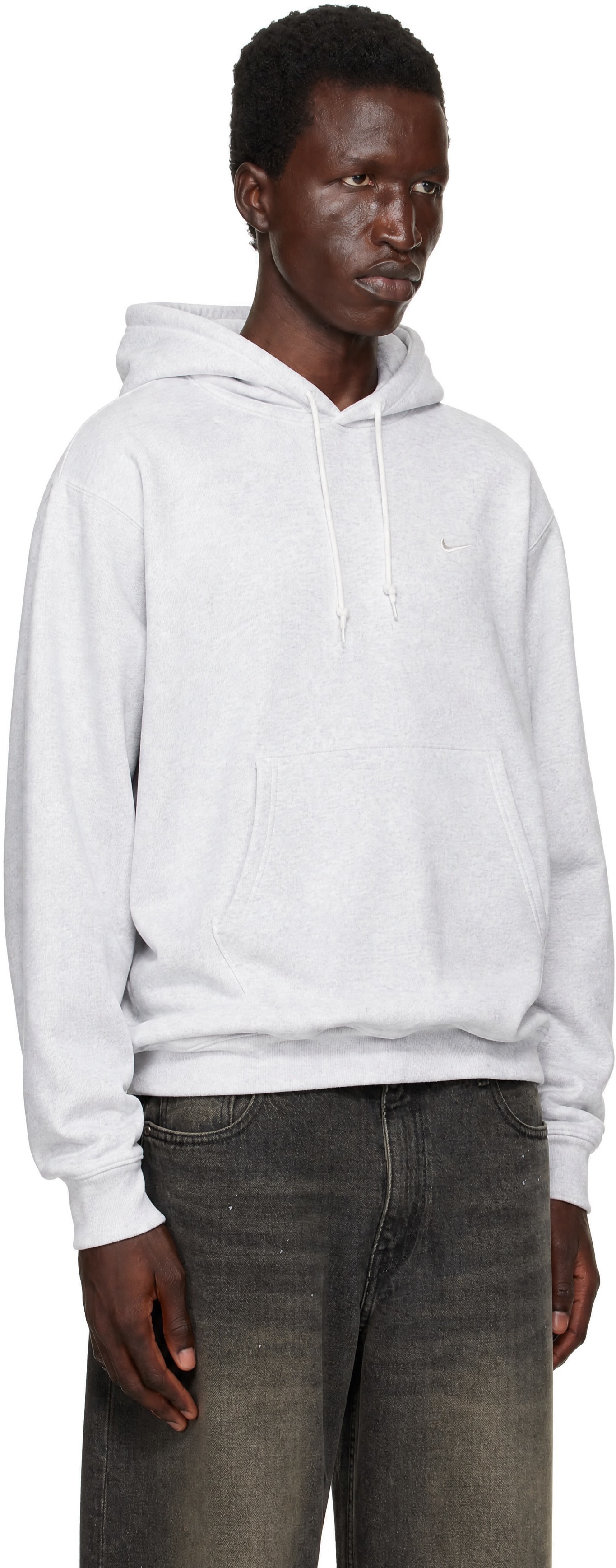 Nike - Pull à capuche Energy gris en molleton