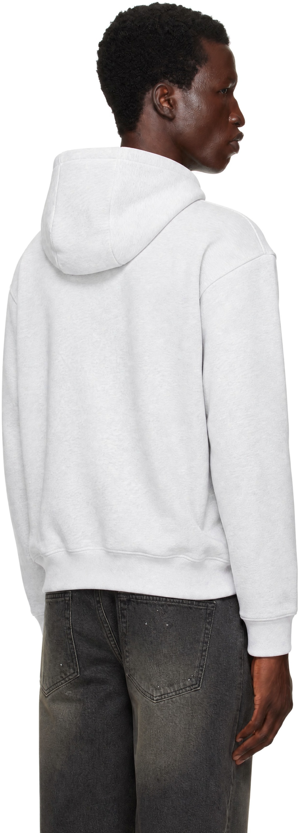 Nike - Pull à capuche Energy gris en molleton