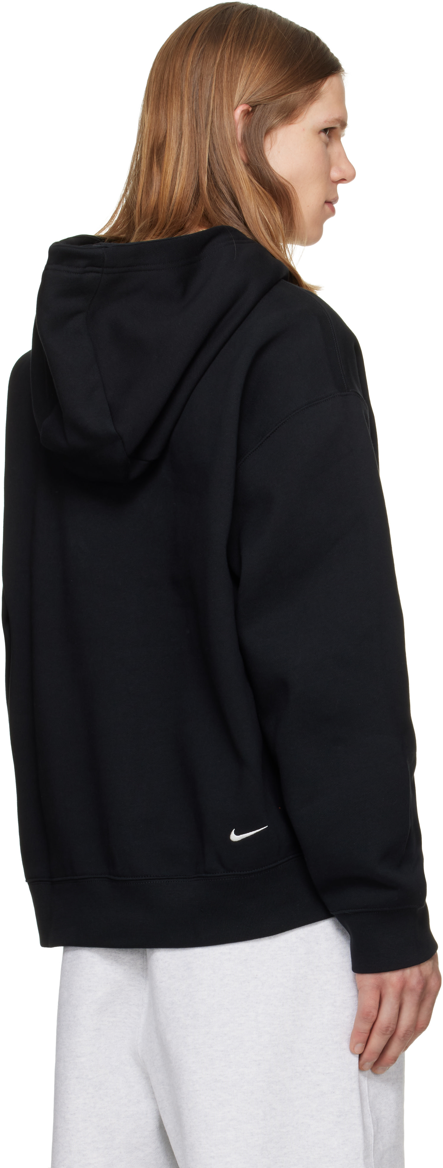 Nike - Pull à capuche Tuff noir en molleton à logo ACG
