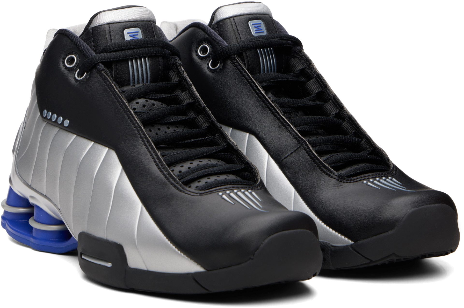 Nike - シルバー&ブラック Shox BB4 スニーカー