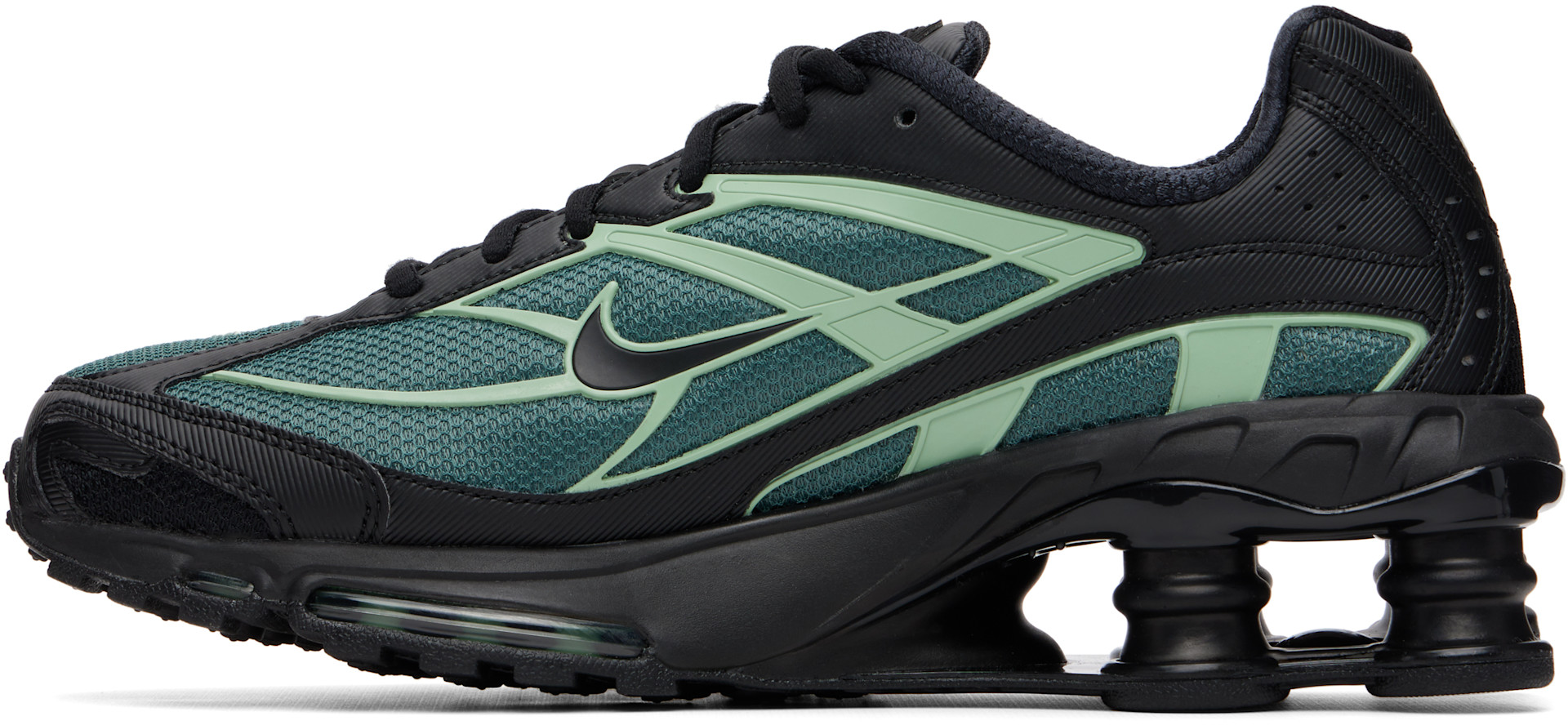 Nike - Baskets Shox Ride 2 noir et vert