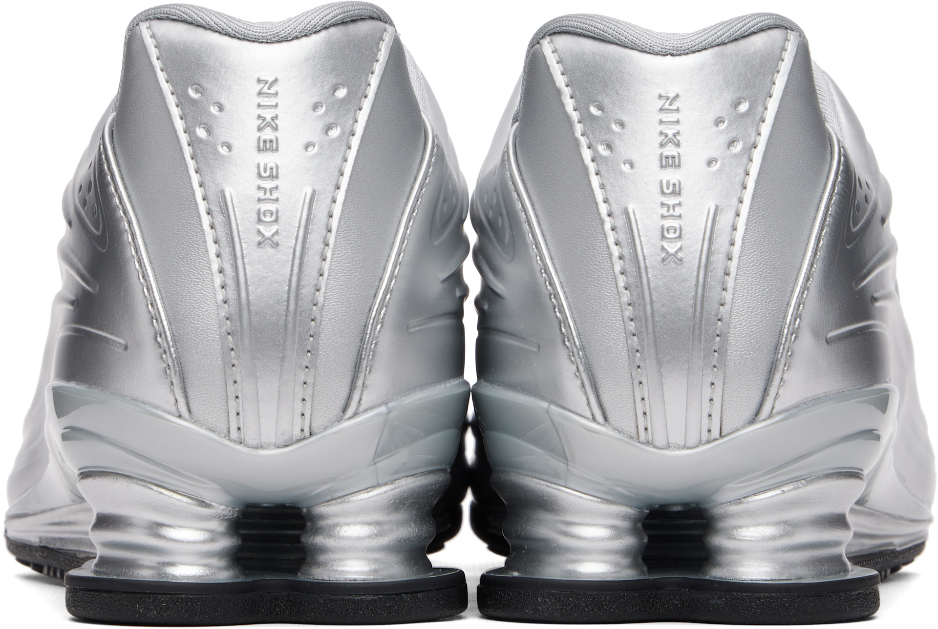 n.ss512 。.:* Nike: Silver Shox Z Sneakers | SSENSE Canada