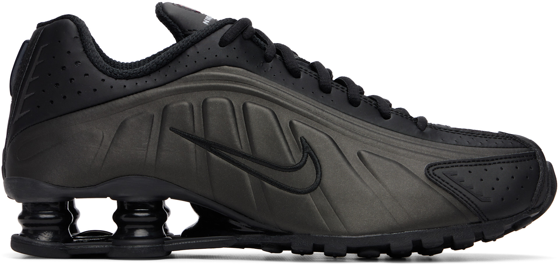 Nike - Baskets Shox R4 noires