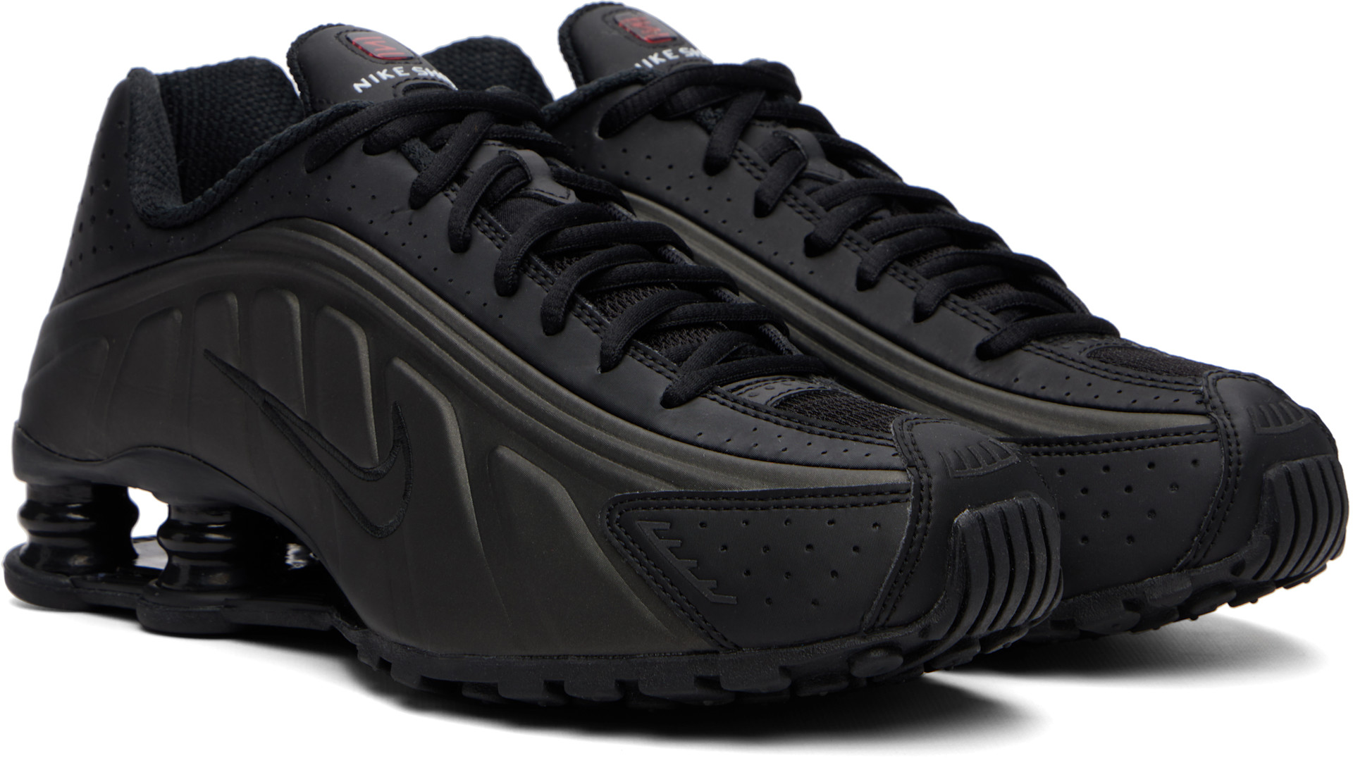 Nike - Baskets Shox R4 noires