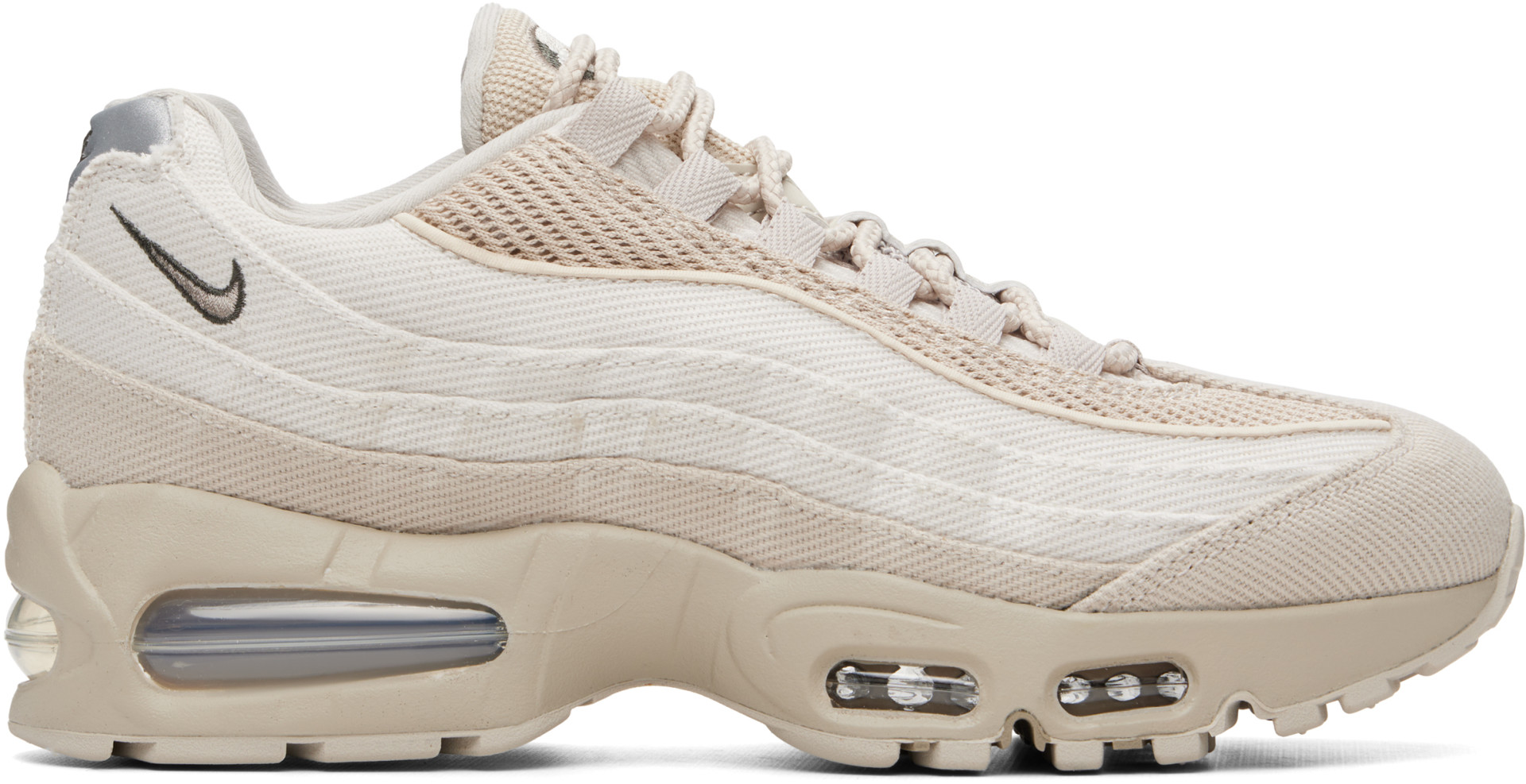 Nike - Baskets Air Max 95 Big Bubble beiges