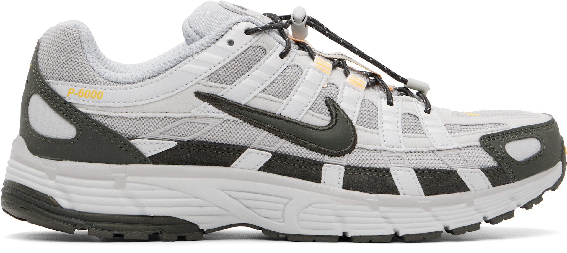 Nike - 그레이 & 화이트 P-6000 스니커즈