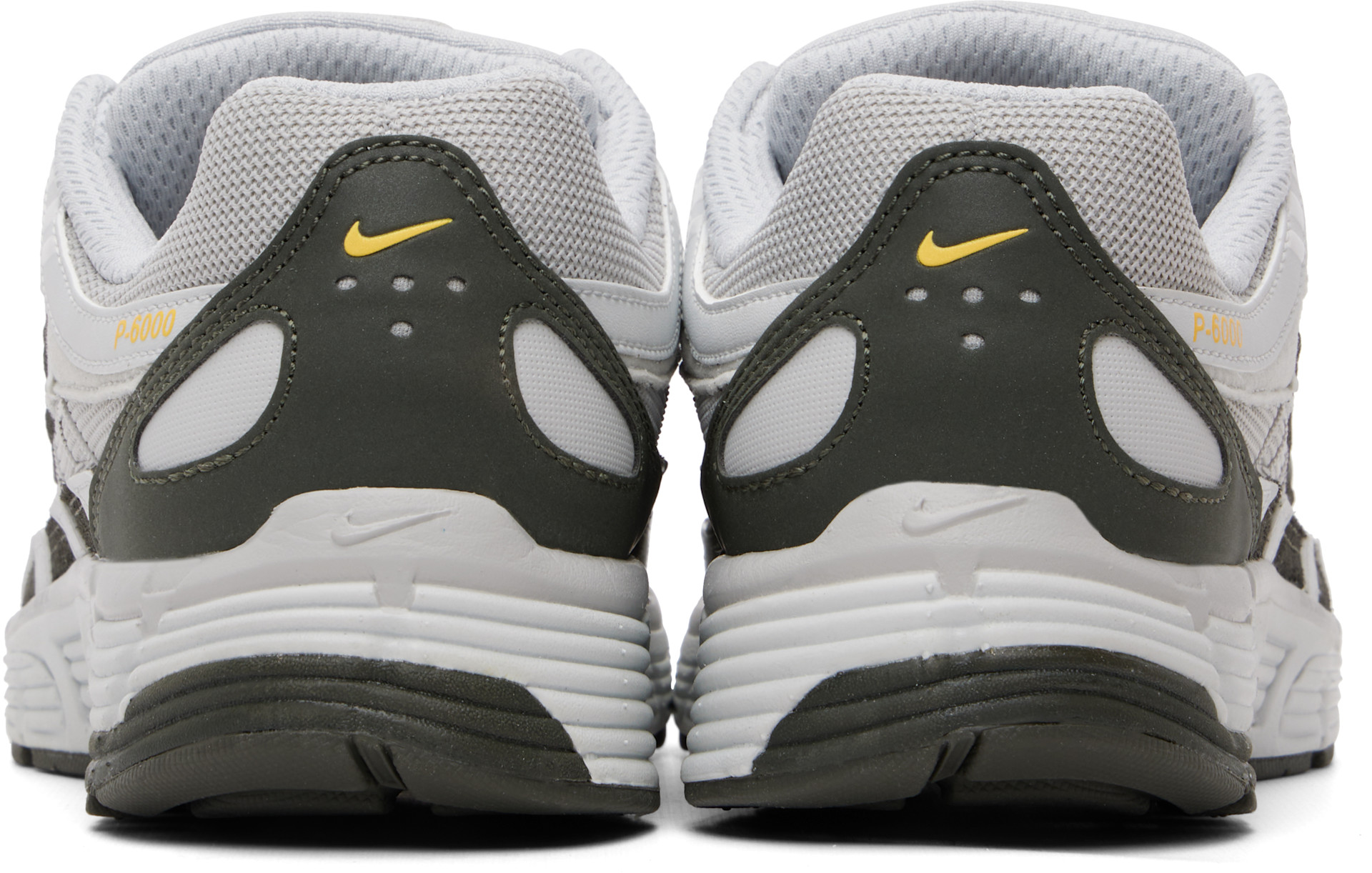 Nike - 그레이 & 화이트 P-6000 스니커즈