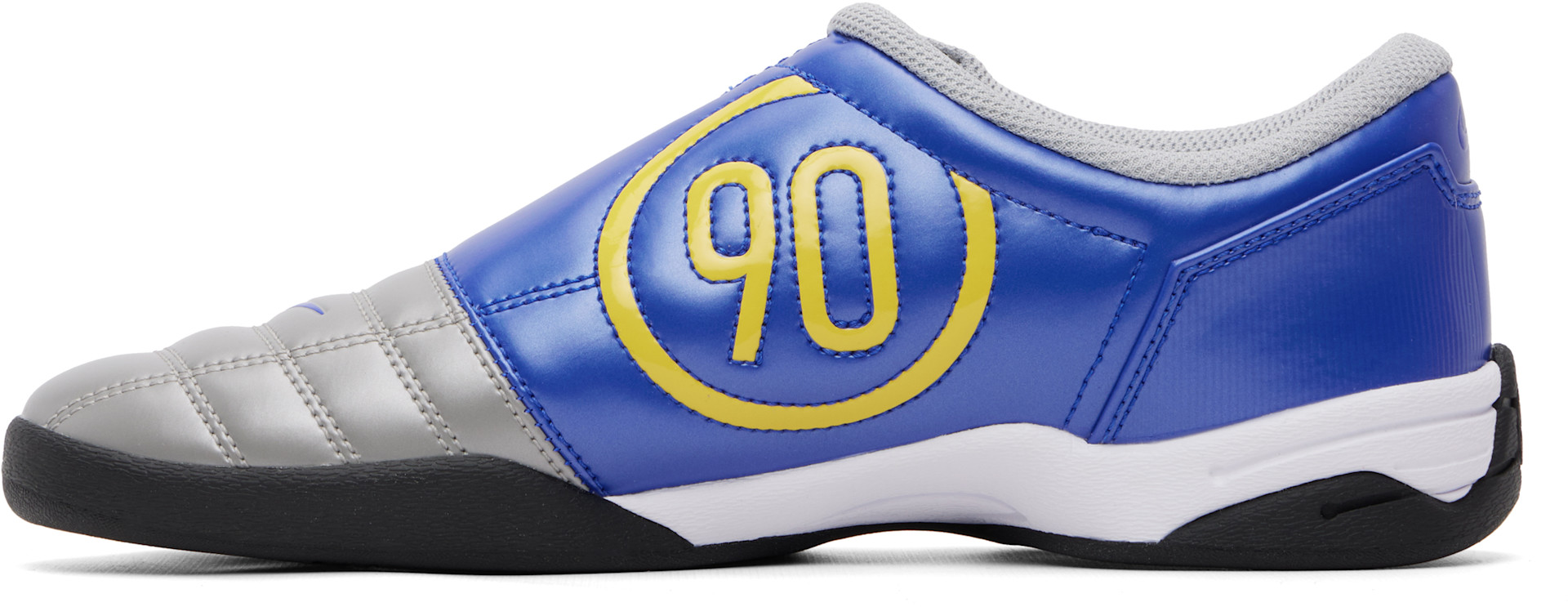 Nike: Silver & Navy Total 90 Sneakers | SSENSE