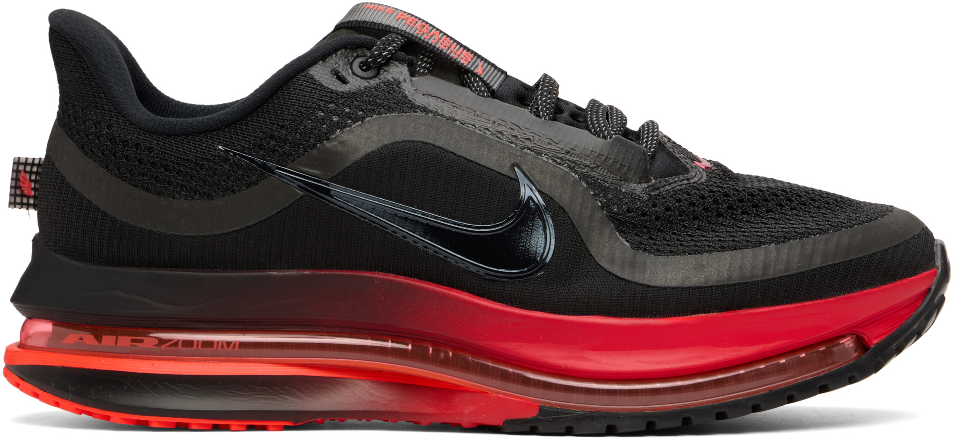 Nike - Baskets Pegasus Premium noir et rouge