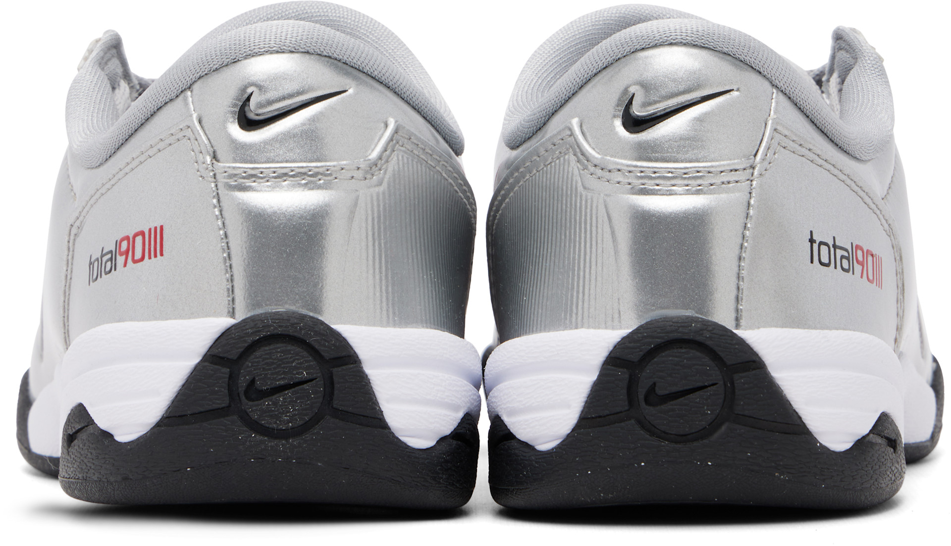 Nike - Baskets Total 90 SP argentées