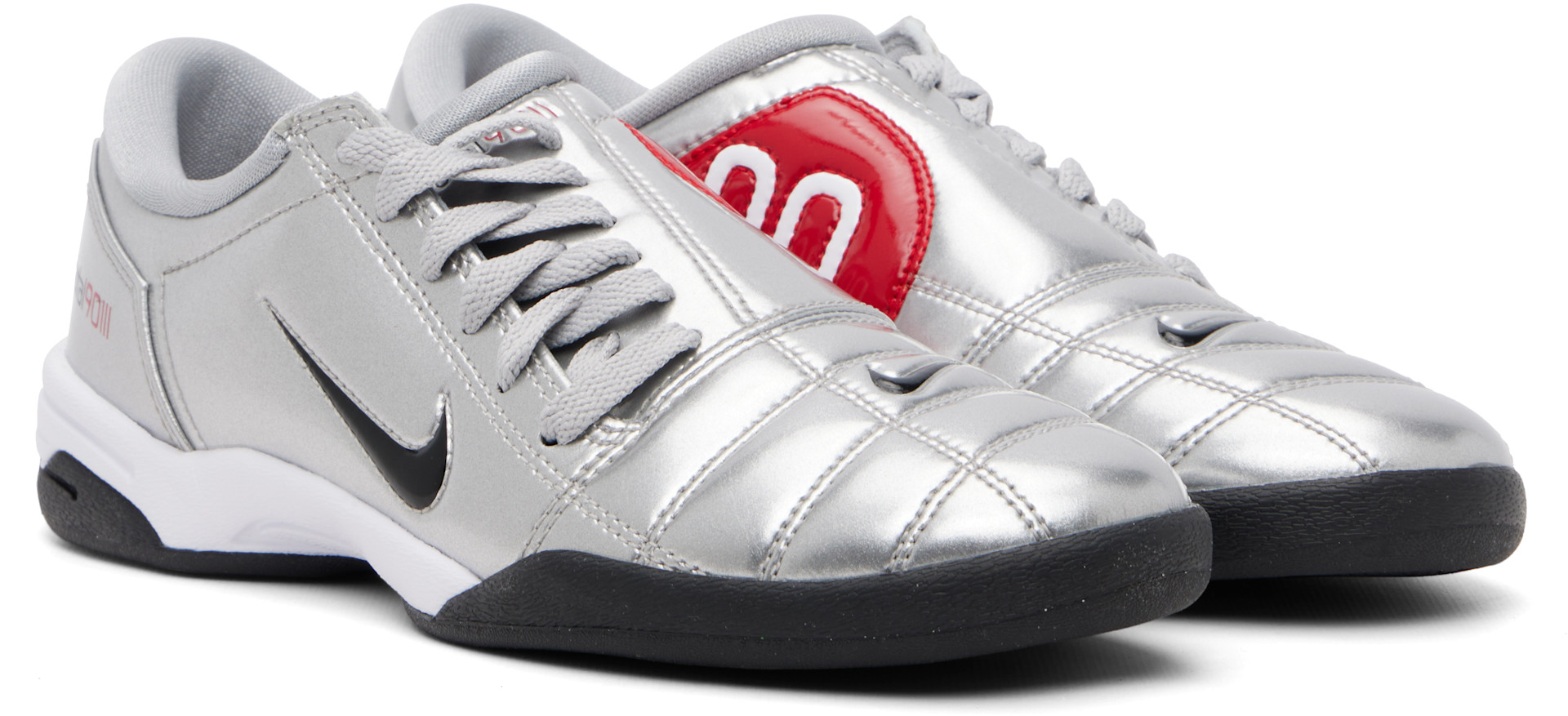 Nike - Baskets Total 90 SP argentées