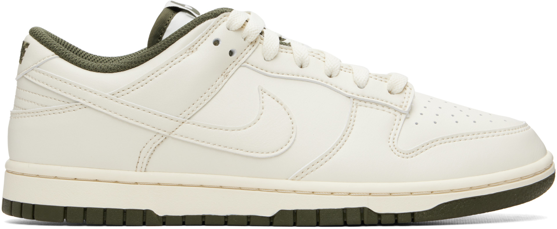 Nike - Baskets basses rétro Dunk blanc cassé