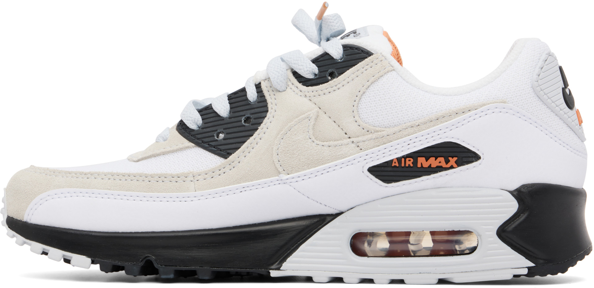 Nike - Baskets Air Max 90 blanc et noir
