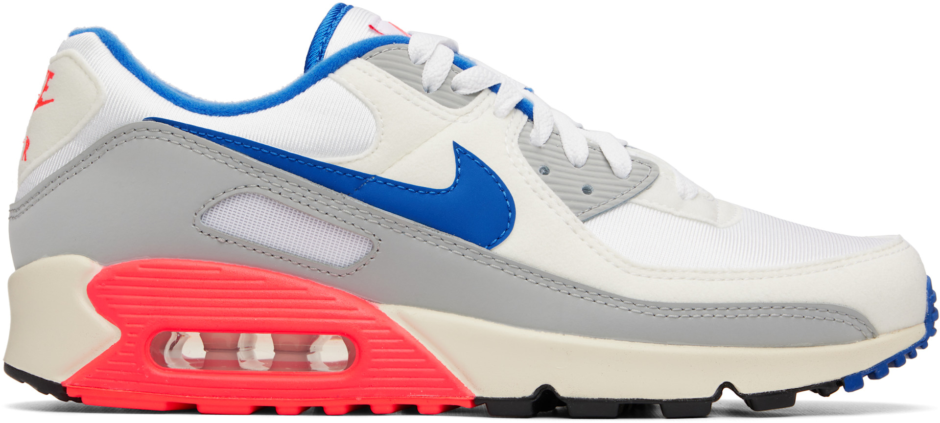 Nike - Navy & Beige Air Max 90 Sneakers