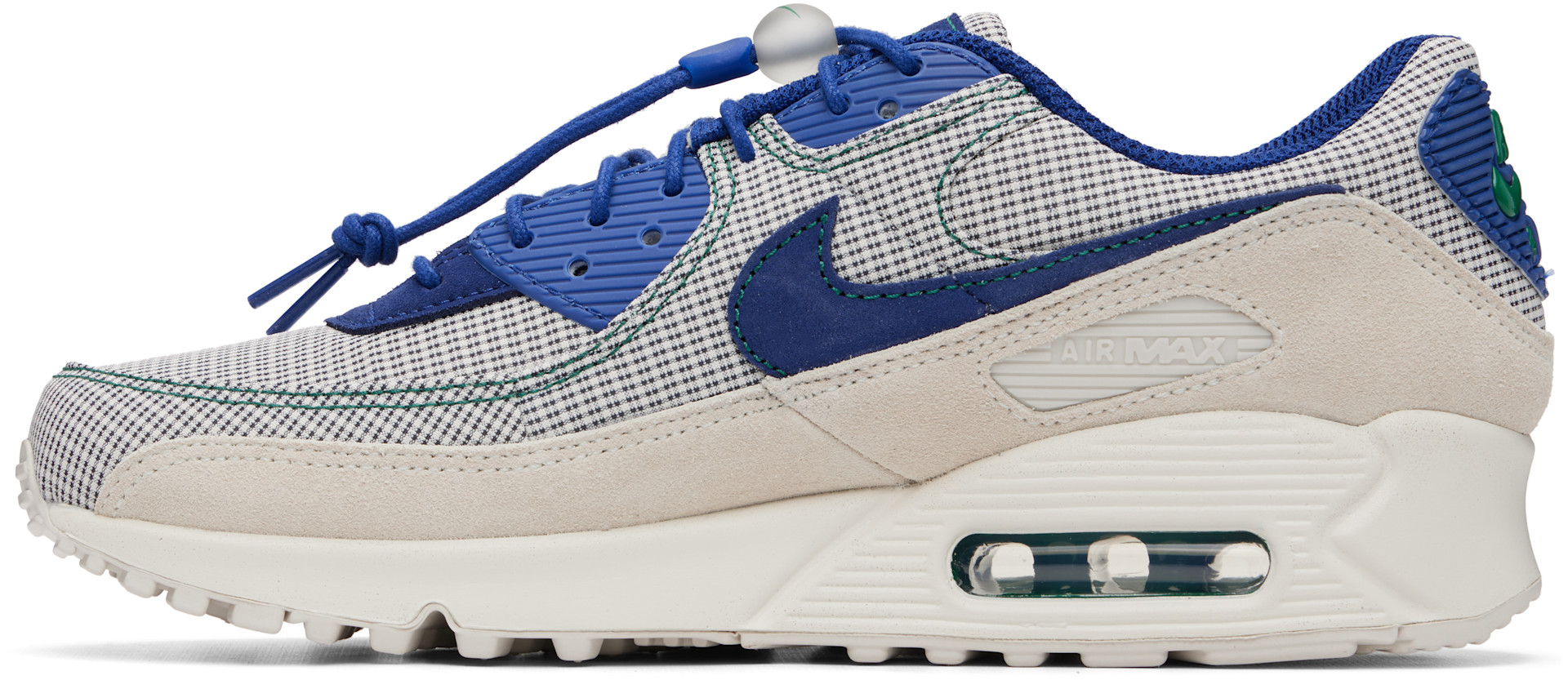 Nike - Navy & Beige Air Max 90 Sneakers