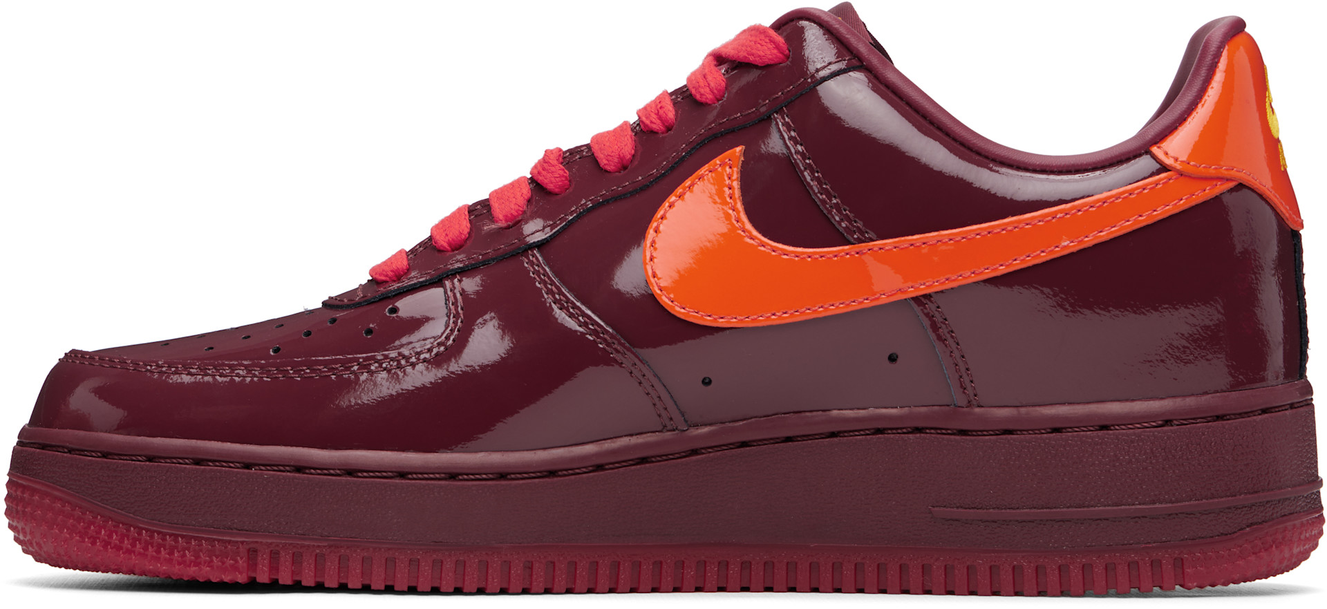Nike - Burgundy Air Force 1 Low Sneakers