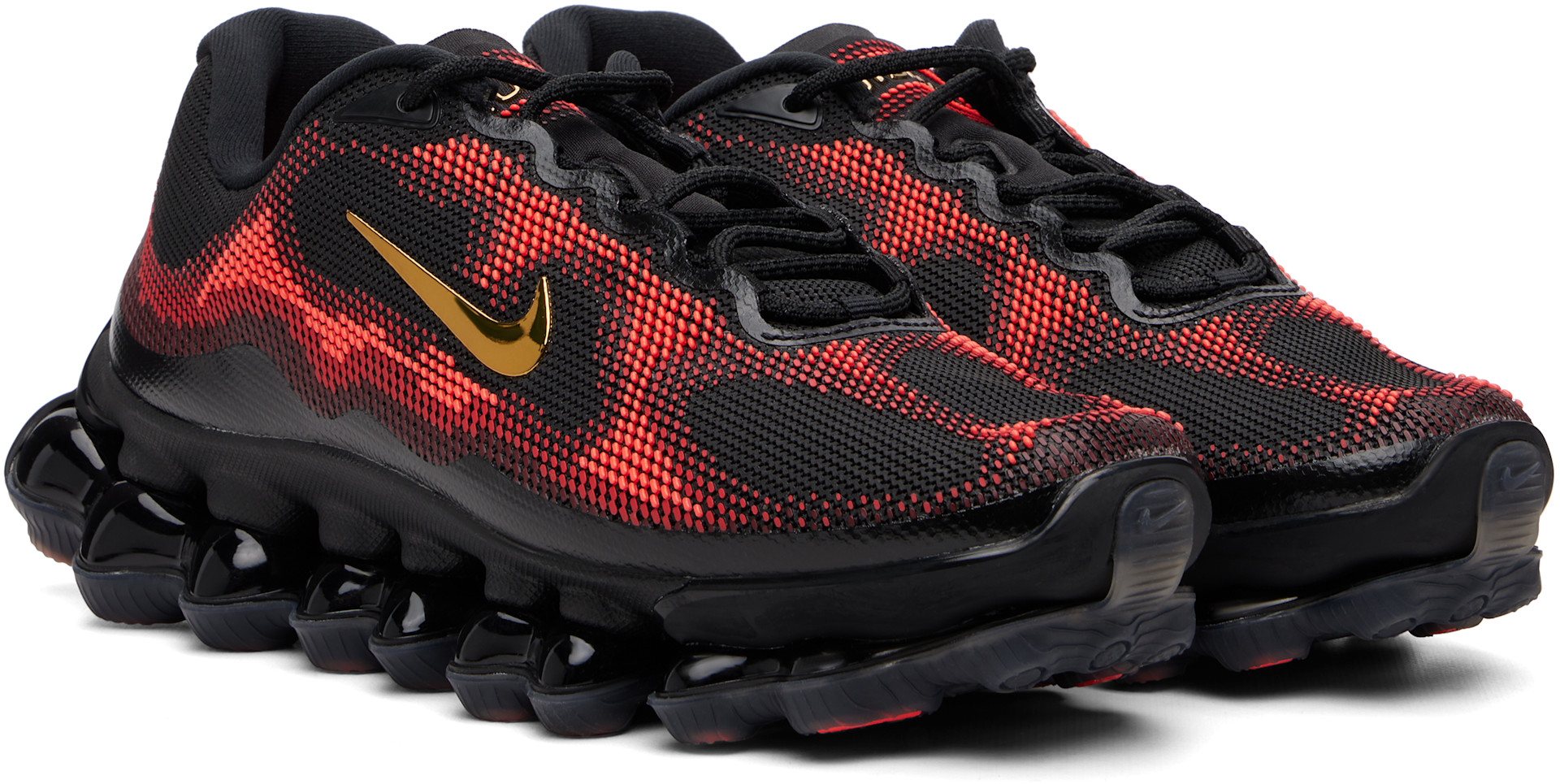 Nike - Baskets Air Liquid Max noir et rouge