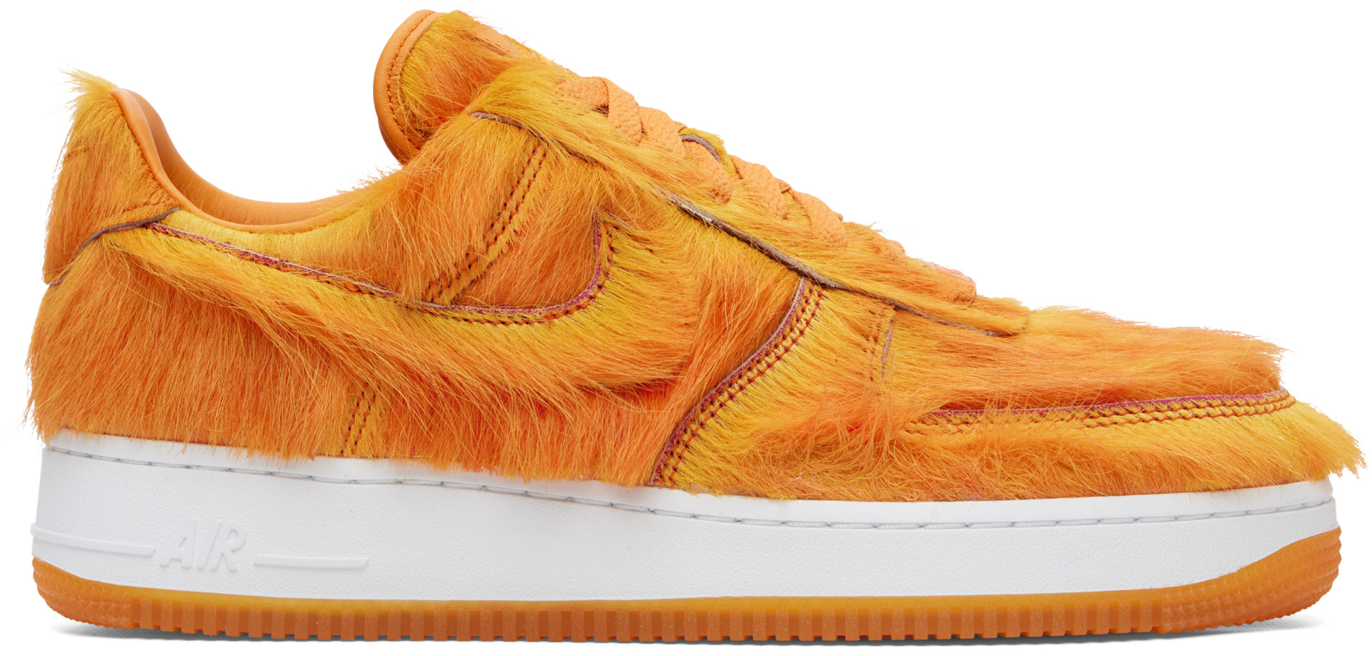 Nike - オレンジ Air Force 1 スニーカー
