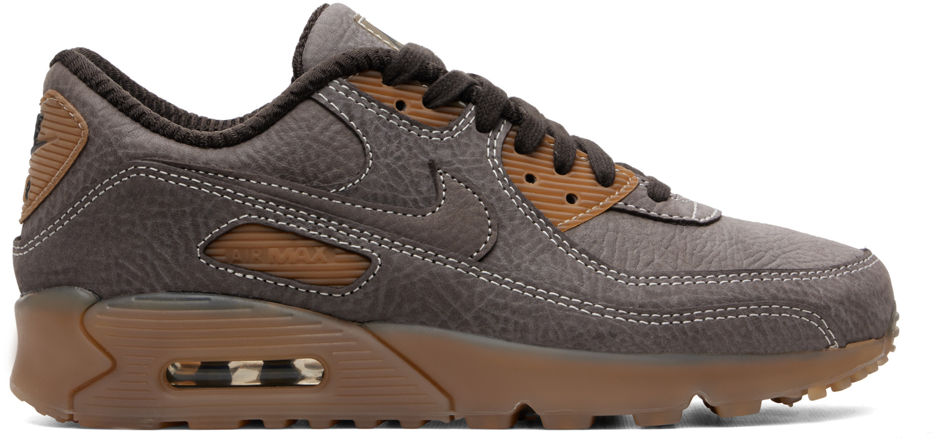 Nike - Baskets Air Max 90 SP brunes