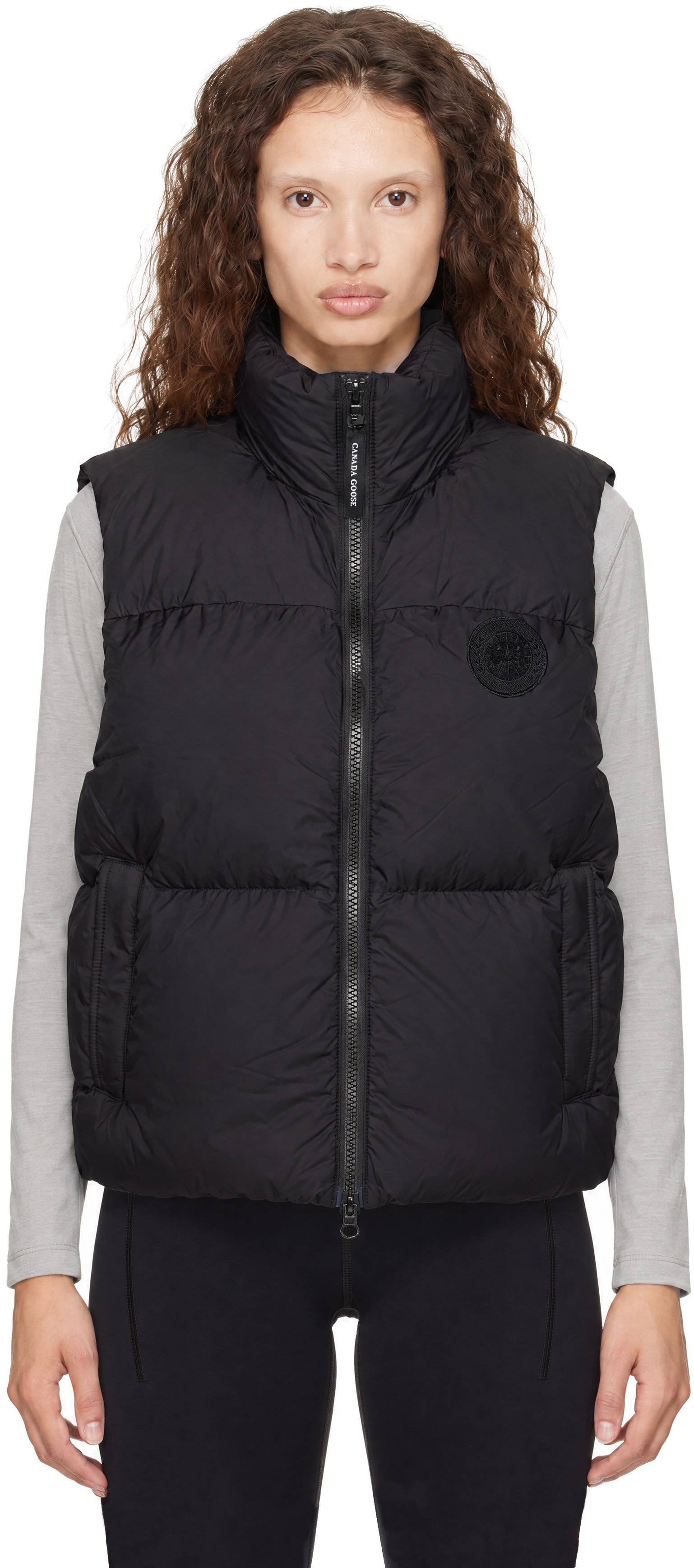 Canada Goose - ブラック Fallon パファー ダウンベスト