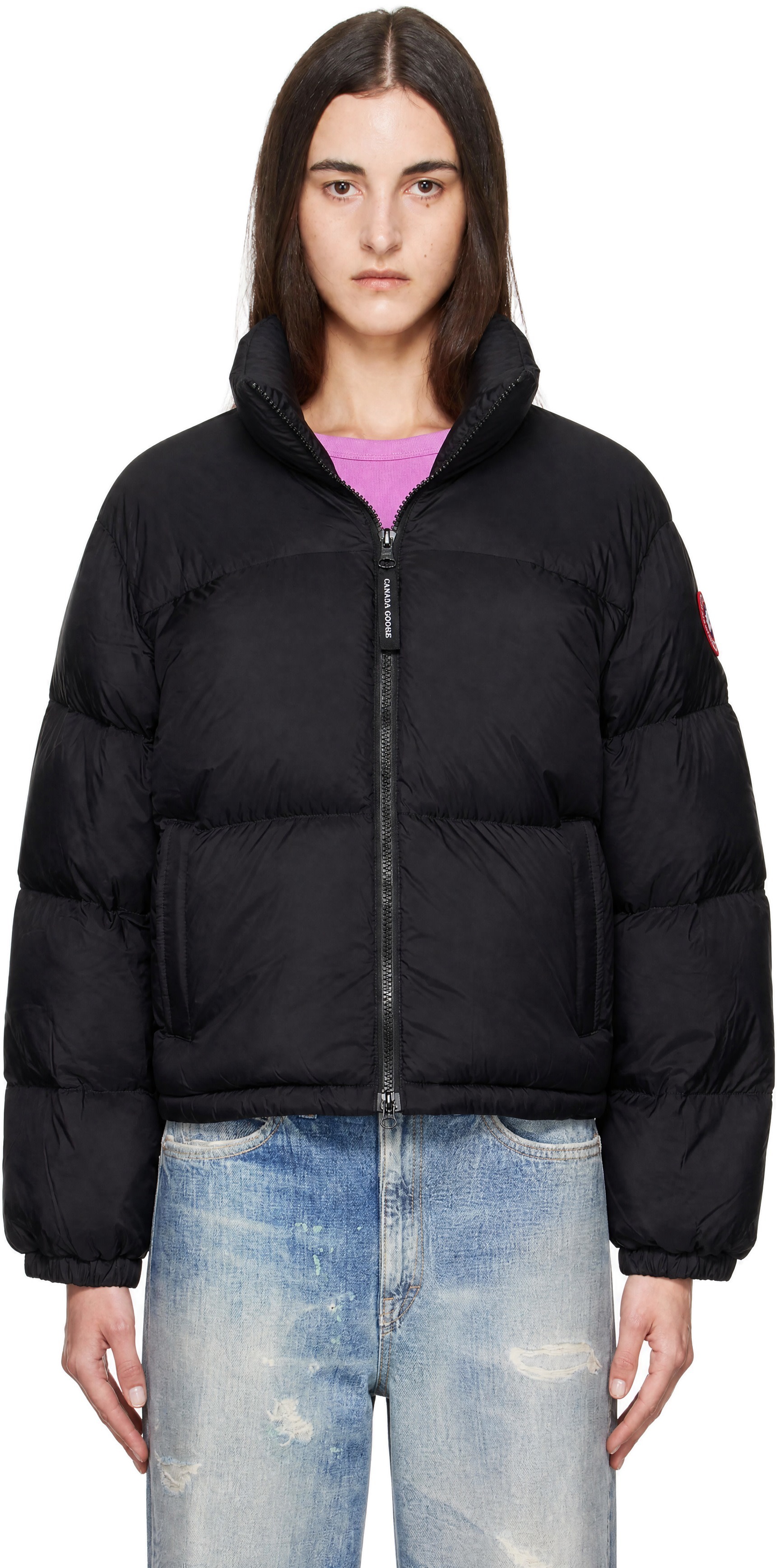 Canada Goose - Black Fallon Puffer Down Jacket