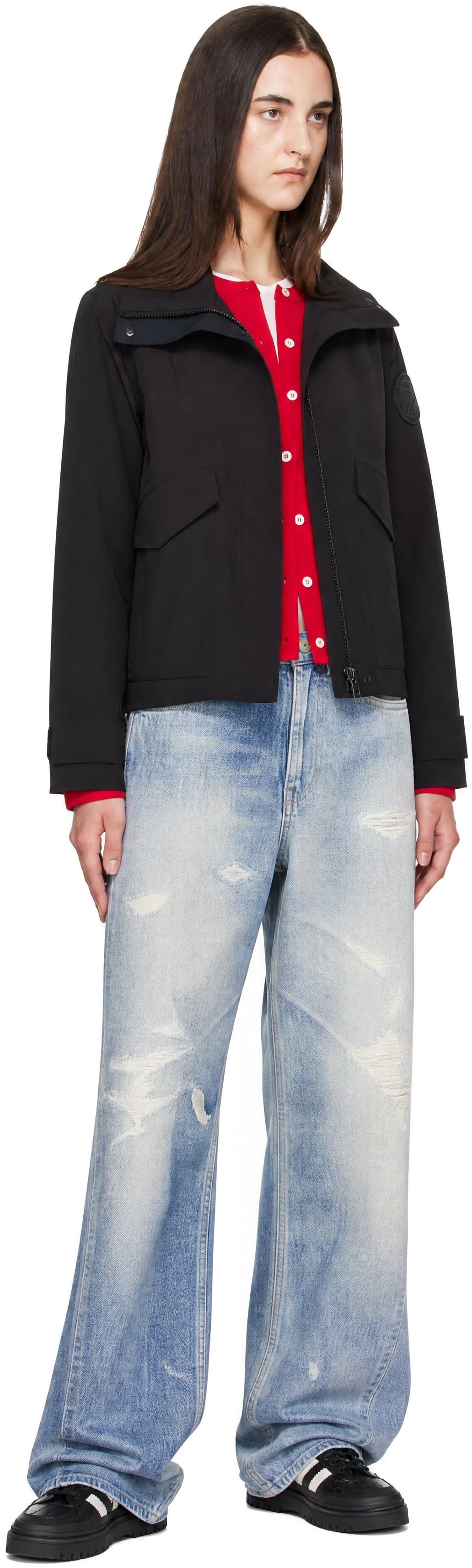 Canada Goose - Imperméable Tofino noir - Black Label