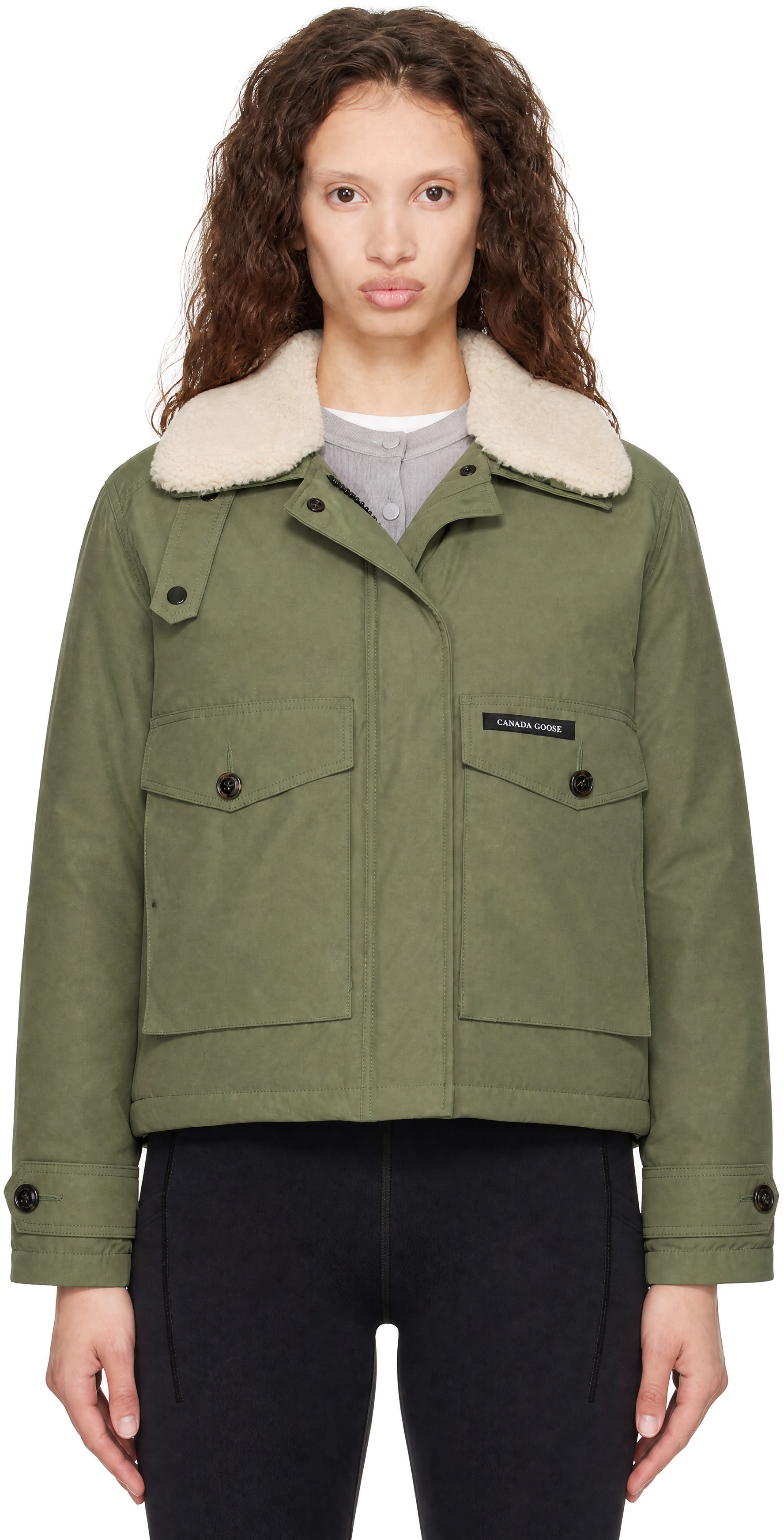 Canada Goose - Khaki Down Scout Jacket