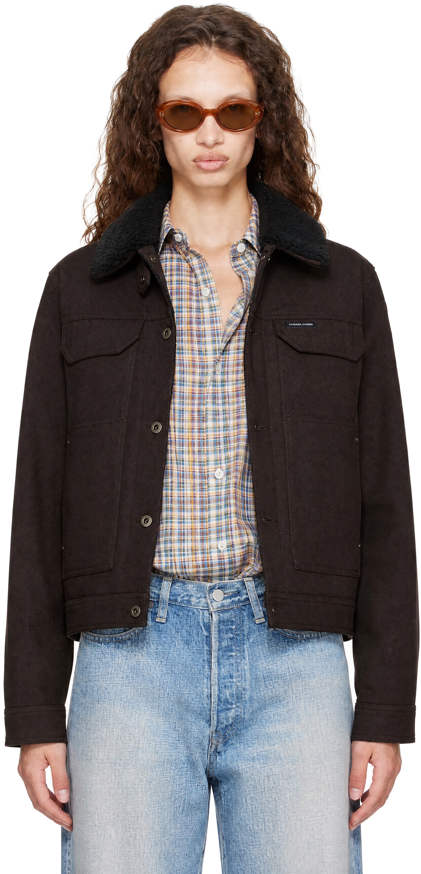 Canada Goose - Blouson aviateur Ash léger brun