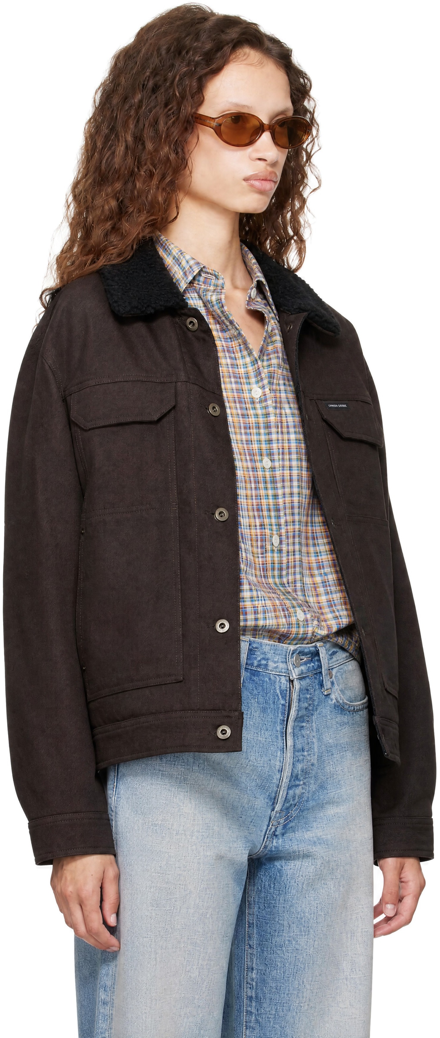 Canada Goose - Blouson aviateur Ash léger brun