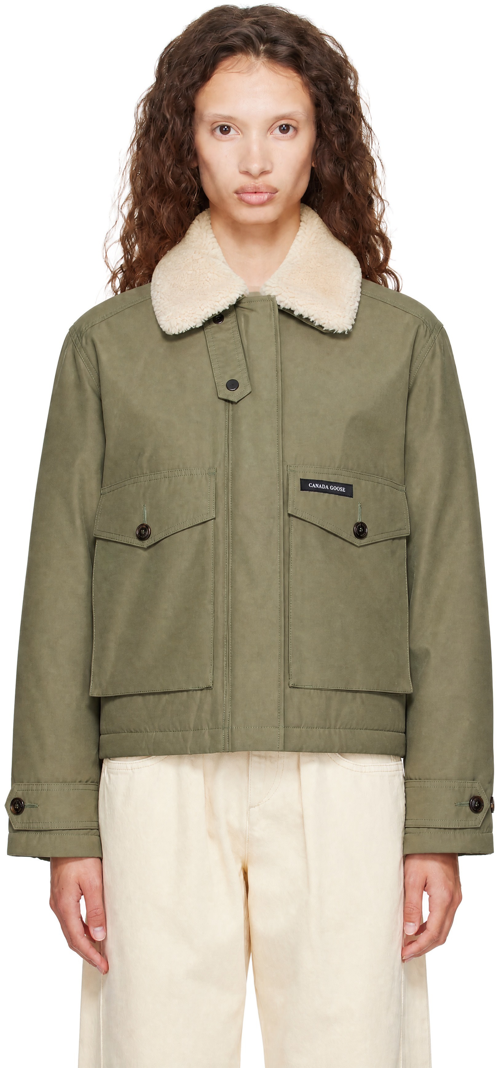 Canada Goose - Khaki Scout Down Jacket