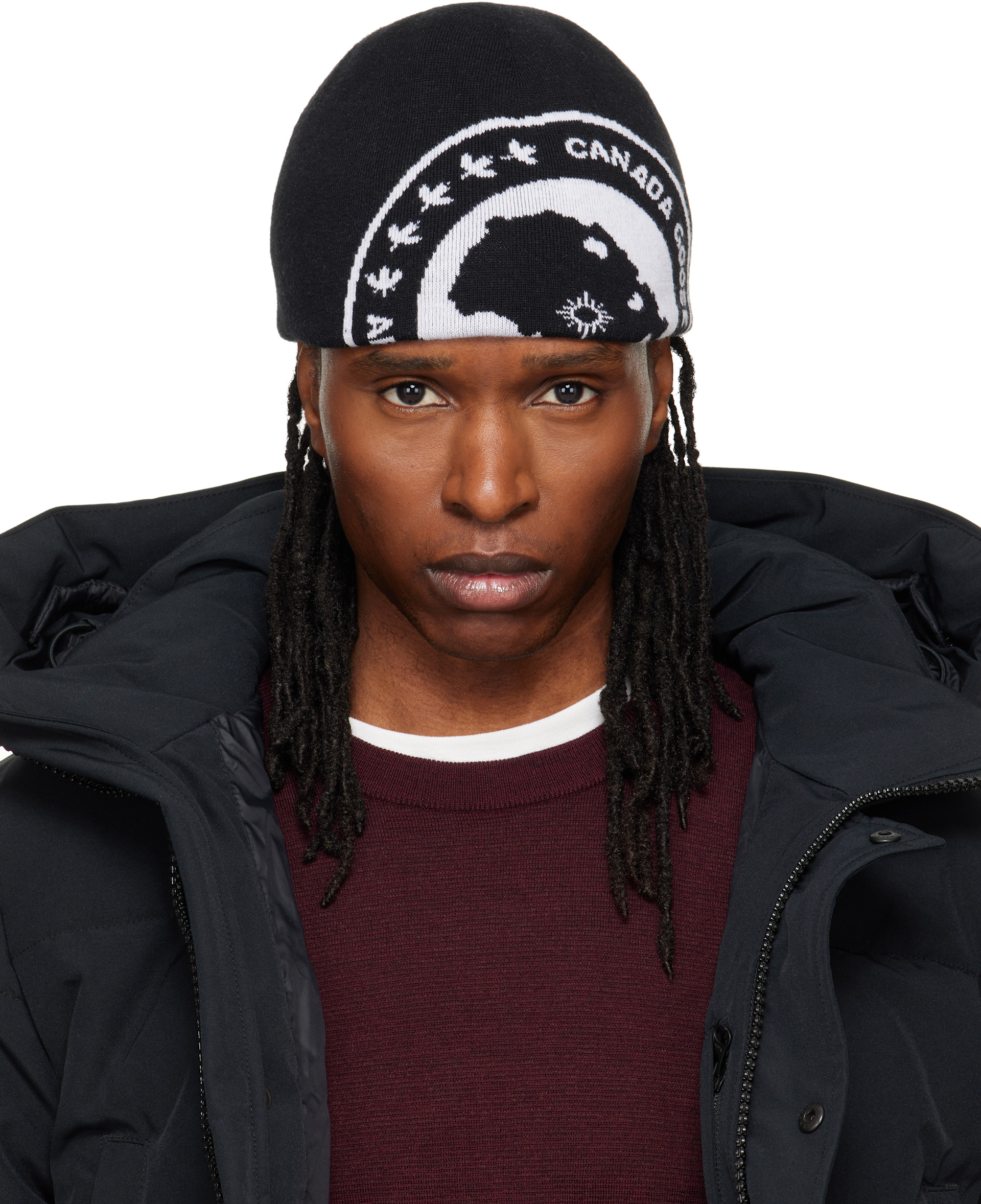Canada Goose - ブラック Arctic Contrast ビーニー